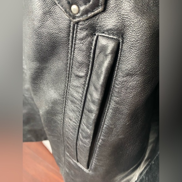 Preswick & Moore Black Leather Women's Jacket - Picture 5 of 12